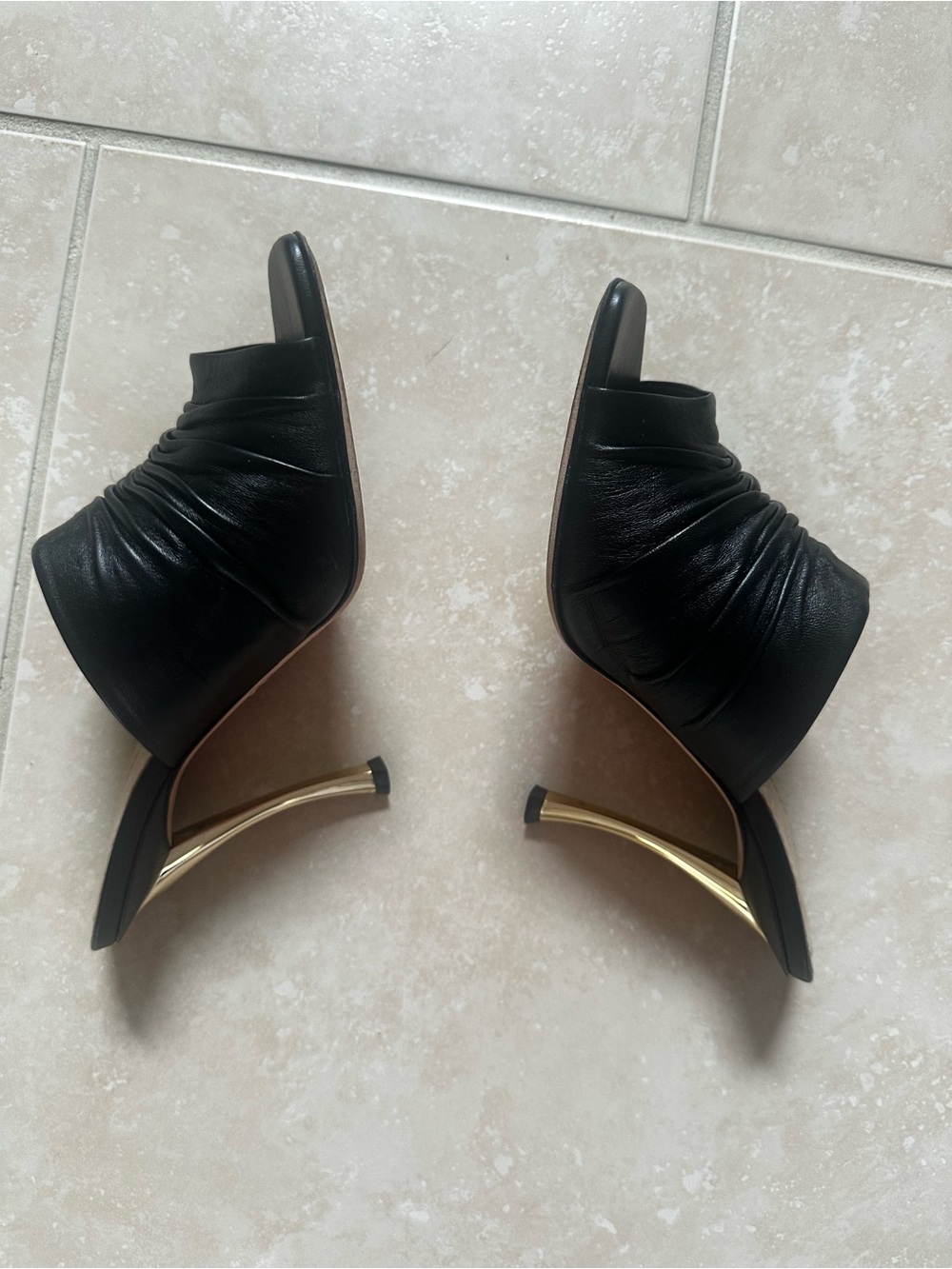 Christian Dior Lambskin Mule Sandal